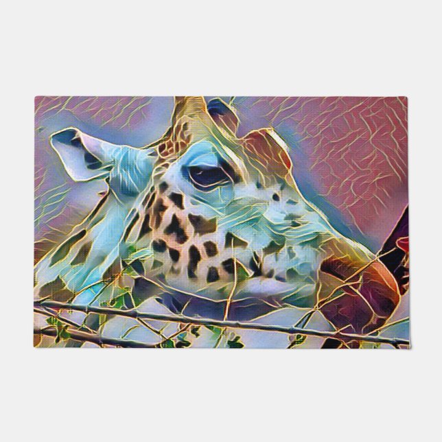 GIRAFFE DEURMAT (Voorkant)