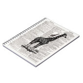 Giraffe dictionary Art Notitieboek (Linkerzijde)