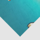 Giraffe die Helm draagt op motorrijwiel Moderne AI Tissuepapier (Detail)