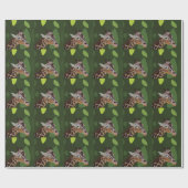 Giraffe Dier Illustratie Cadeaupapier (Vlak)