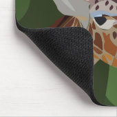 Giraffe Dier Illustratie Muismat (Hoek)