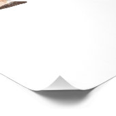 Giraffe Dier Natuur Wilde dieren cute dier Perfect Poster (Hoek)