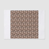 Giraffe Dierenpringspatroon Tissuepapier (Voorkant)