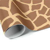 Giraffe Dierenprint Safari Wild Life Cadeaupapier (Rol Hoek)