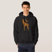 Giraffe Dierentuin Dier Giraffe Dierentuin Giraf Hoodie (Voorkant volledig)