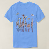 Giraffe Dierenvrienden Funny Natuur Lover Mannen T-shirt (Design voorkant)