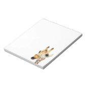 Giraffe Dierenvrienden Waterverf kunst Notitieblok (Linkerzijde)