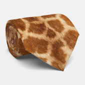 Giraffe Dierlijk Stropdas (Opgerold)
