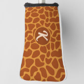 Giraffe dierlijke huid golfheadcover (Draai 90)