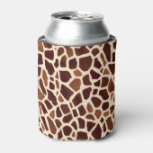 Giraffe Dierpatroon Blikjeskoeler (Blikje Voorkant)