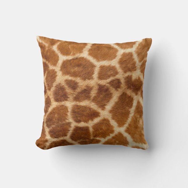Giraffe Dierprint Decorateur Kussen (Voorkant)
