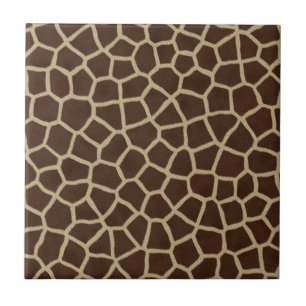 Giraffe Dierprint Tegeltje