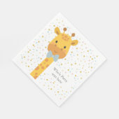 Giraffe, diervoorbeeld servet (Hoek)