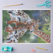 Giraffe Digitale Kunst Familie Decoupage Tissuepapier (Craft)