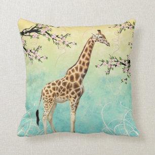 Giraffe Dogwood Kussen