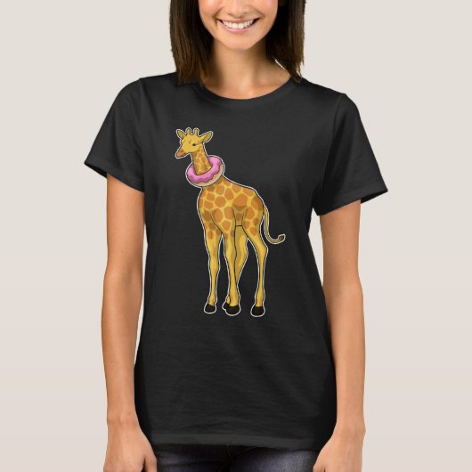 Giraffe Donut T-shirt (Voorkant)