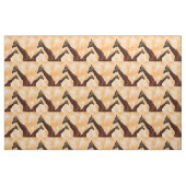 Giraffe Double Trouble, Katoenen Stof (Fat Quarter)