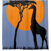 Giraffe Douchegordijn (Voorkant)