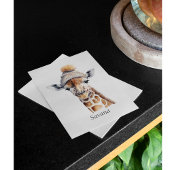 Giraffe dragen winter pet aanpasbaar kaart