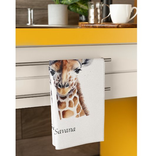 Giraffe dragen winter pet aanpasbaar theedoek