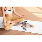 Giraffe dragen winter pet aanpasbaar yogamat