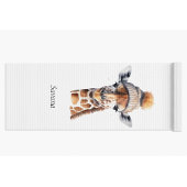 Giraffe dragen winter pet aanpasbaar yogamat