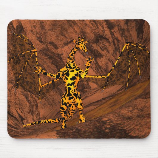 Giraffe Dragon Muismat (Voorkant)