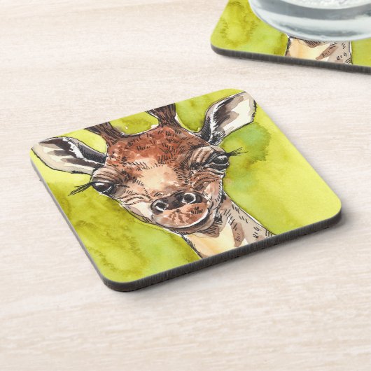 Giraffe Drankjes Onderzetter (Linkerzijde)