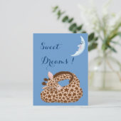 Giraffe Dreams Briefkaart (Staand voorkant)