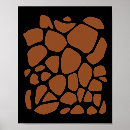 Giraffe drukt Easy Diy Halloween Costume af Poster (Voorkant)