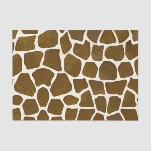 Giraffe drukweefselpapier tissuepapier (Voorkant)