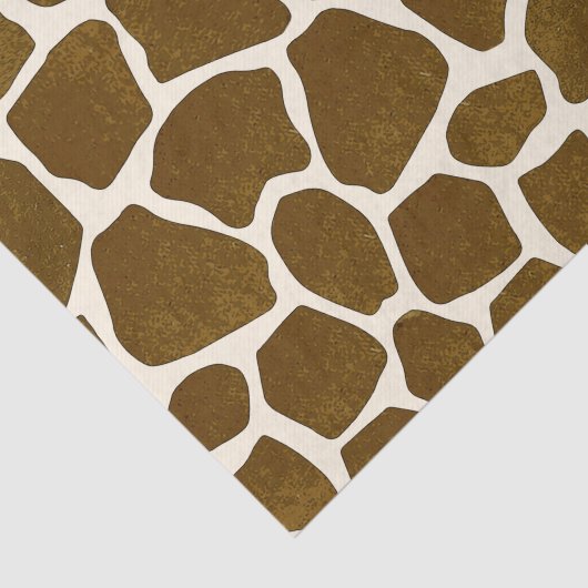 Giraffe drukweefselpapier tissuepapier (Detail)