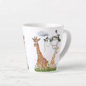 Giraffe Duo Mok – Safari Illustratie (Rechterhoek)