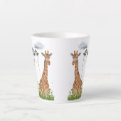 Giraffe Duo Mok – Safari Illustratie (Voorkant)