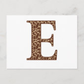 GIRAFFE E BRIEFKAART (Voorkant)