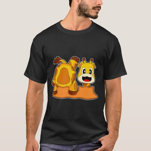 Giraffe Earth Hole T-shirt (Voorkant)