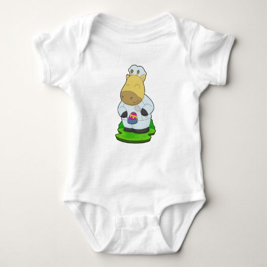 Giraffe Easter Cook Romper (Voorkant)