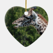 Giraffe Eating Ornament (Achterkant)