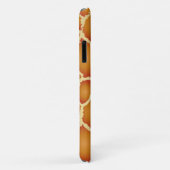 Giraffe Echte Huidbruine Textuur Case-Mate iPhone Case (Achterkant/rechts)