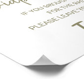 Giraffe Een nieuw hoofdstuk begint Luier Raffle Si Poster (Hoek)