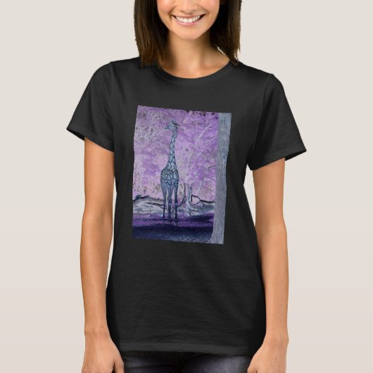 Giraffe-effect T-shirt (Voorkant)