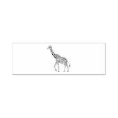 Giraffe - Emoji Zelfinktende Stempel (Design)