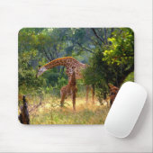 Giraffe en Baby Mousepad Muismat (Met muis)