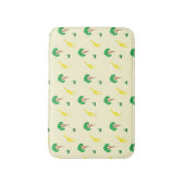 Giraffe- en boompatroon badmat (Voorkant Verticaal)