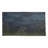 Giraffe en maan | Aangepast paar Kussensloop (Achterkant-Links)