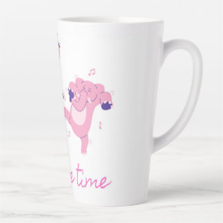 Giraffe en olifant mokken