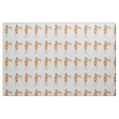 Giraffe- en sleepverbinding stof (Fat Quarter)