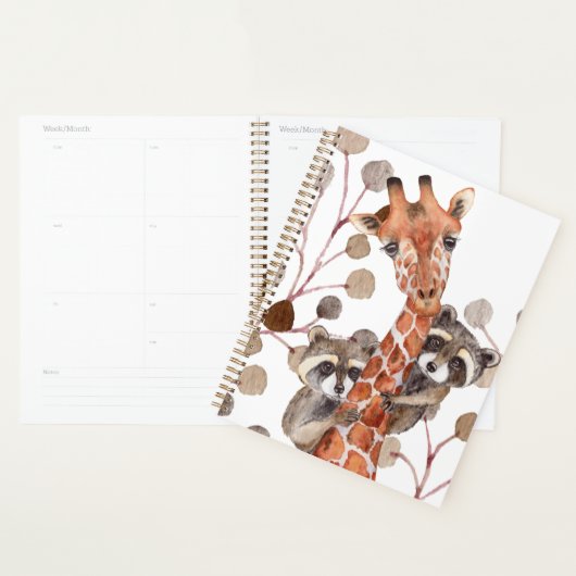 GIRAFFE EN TOOTIES PLANNER (Display)