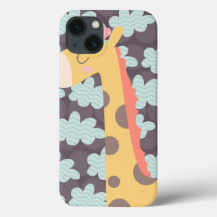 Giraffe en wolken Case-Mate iPhone case