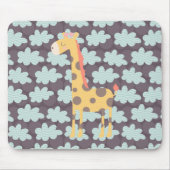 Giraffe en wolken muismat (Voorkant)